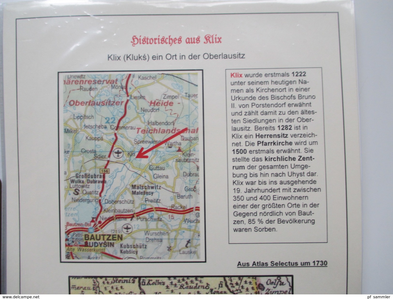 Klix (Sachsen) Heimatsammlung 13 Ansichtskarten / PK Ab 1919. Alte Zeitung Heimatklänge Von 1924. Interessant?! - Sammlungen (im Alben)