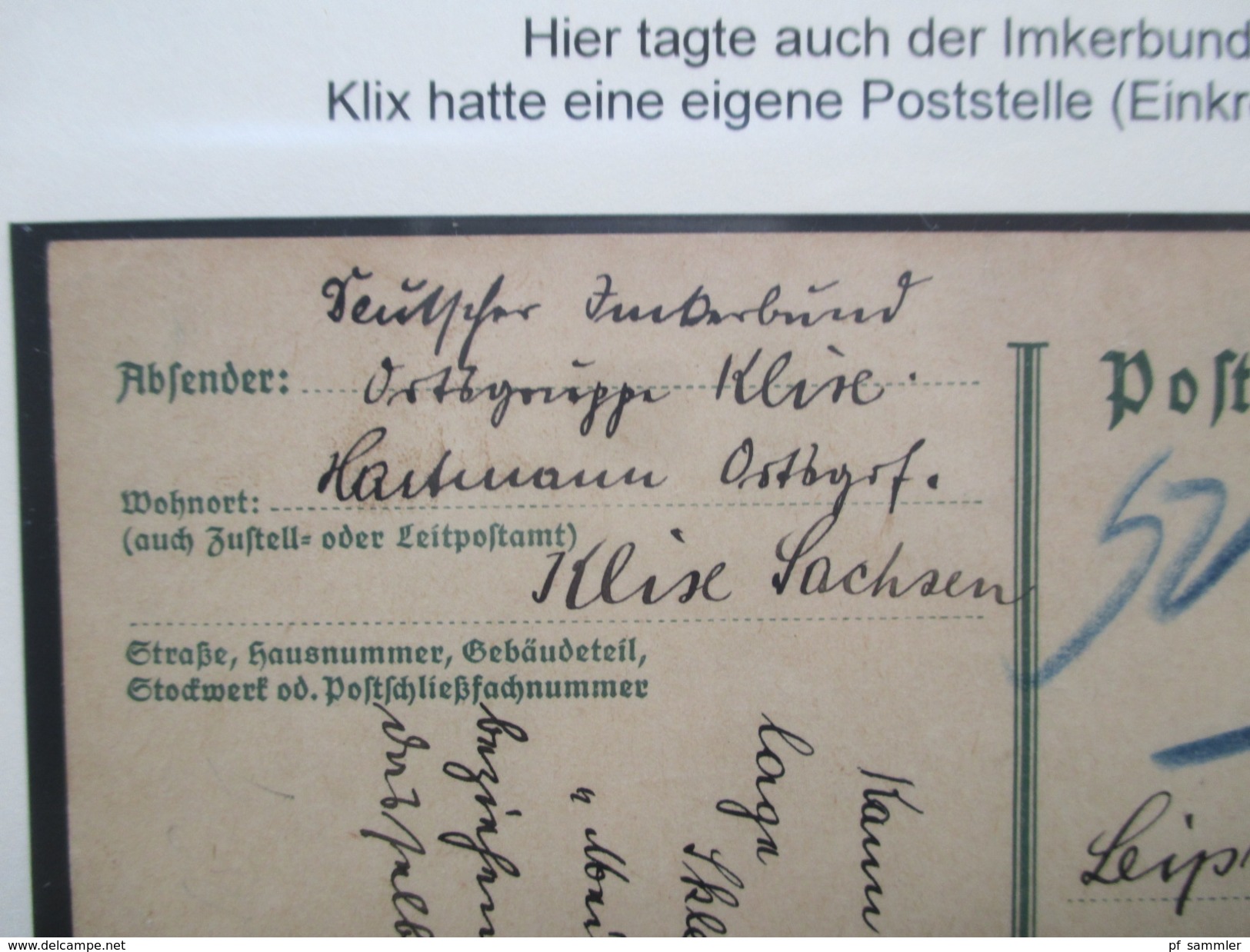 Klix (Sachsen) Heimatsammlung 13 Ansichtskarten / PK ab 1919. Alte Zeitung Heimatklänge von 1924. Interessant?!