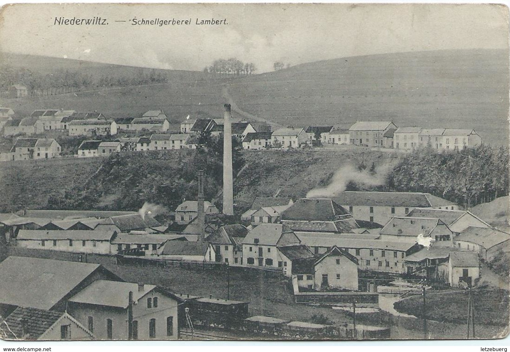 Niederwiltz (Nidderwolz) - Schnellgerberei Lambert (ca. 1909 - Kaemmerer) - Wiltz