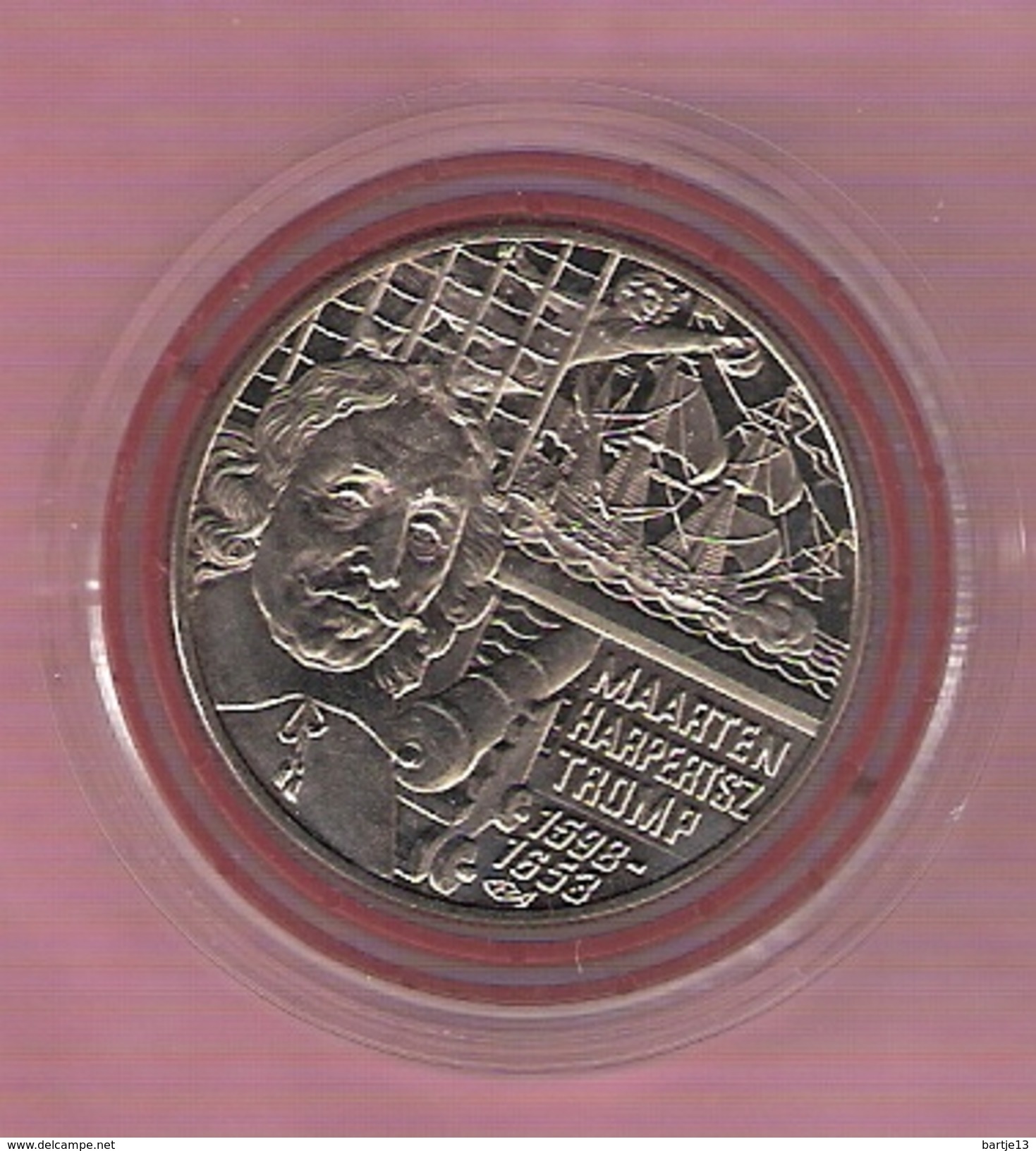 NEDERLAND 5 EURO 1998 MAARTEN HARPERSZOON TROMP - Autres & Non Classés