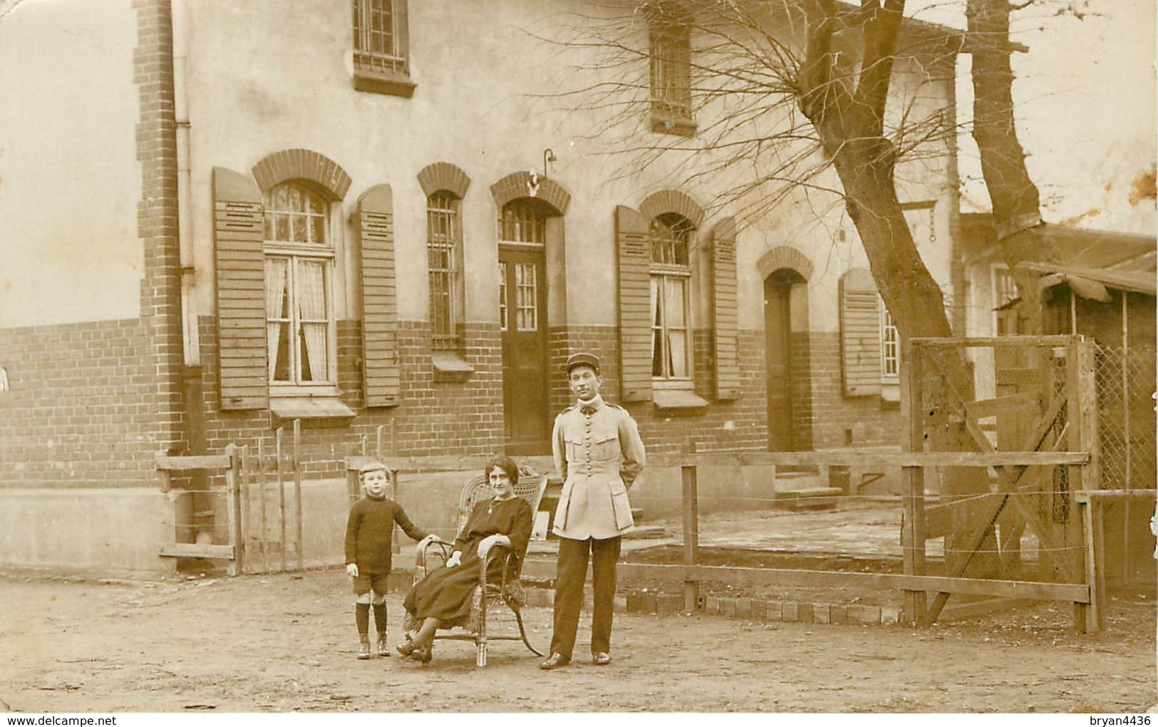 CARTE PHOTO - CAMP DE WHAN - Niedersachsen - 1921 - CACHET DU PHOTOGRAPHE AU DOS - Autres & Non Classés