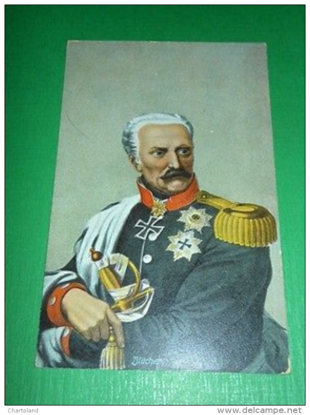 Cartolina Militaria - Gebhard Leberecht Von Blücher 1910 Ca - Altri & Non Classificati