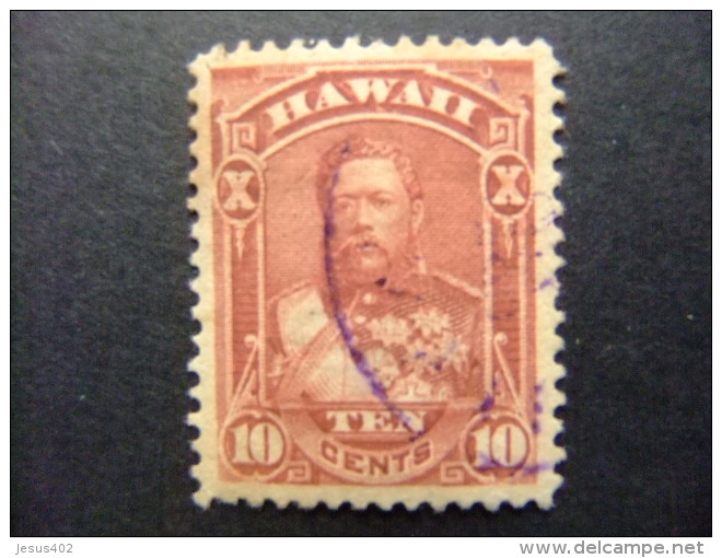 HAWAII 1883 - 84 Roi KALAKAUA Yvert  36 FU - Hawai