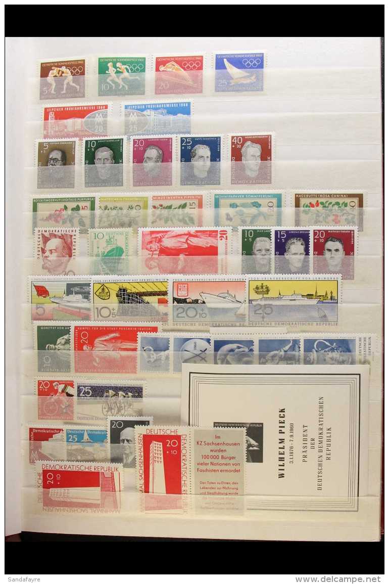 1960-69 COMPREHENSIVE NEVER HINGED MINT COLLECTION In A Stockbook, All Different, Almost COMPLETE For The Period.... - Andere & Zonder Classificatie