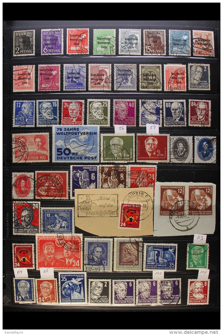 1945-1990 EXTENSIVE COLLECTION A Most Useful ALL DIFFERENT, Chiefly Very Fine Used Collection (dotted With The Odd... - Andere & Zonder Classificatie