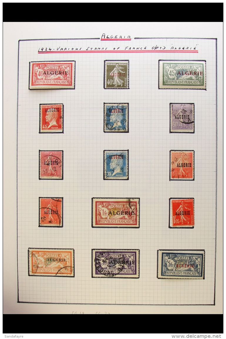 FRENCH COLONIES COLLECTION 1859-1960s. An Extensive, All Different Mint &amp; Used (mostly Used) Collection With A... - Autres & Non Classés
