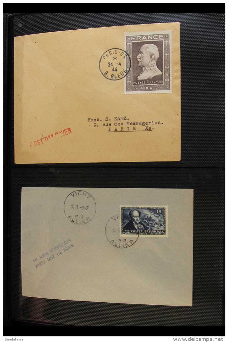 1930-71 EXTENSIVE FDC COLLECTION CAT &euro;5000+ An Impressive ALL DIFFERENT, Mostly With Typed Addresses, Many... - Autres & Non Classés