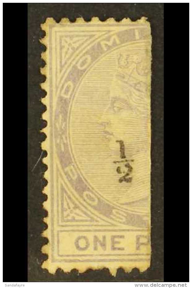 1882 &frac12;(d), In Black On Half 1d Lilac, SG 10, Mint. For More Images, Please Visit... - Dominique (...-1978)