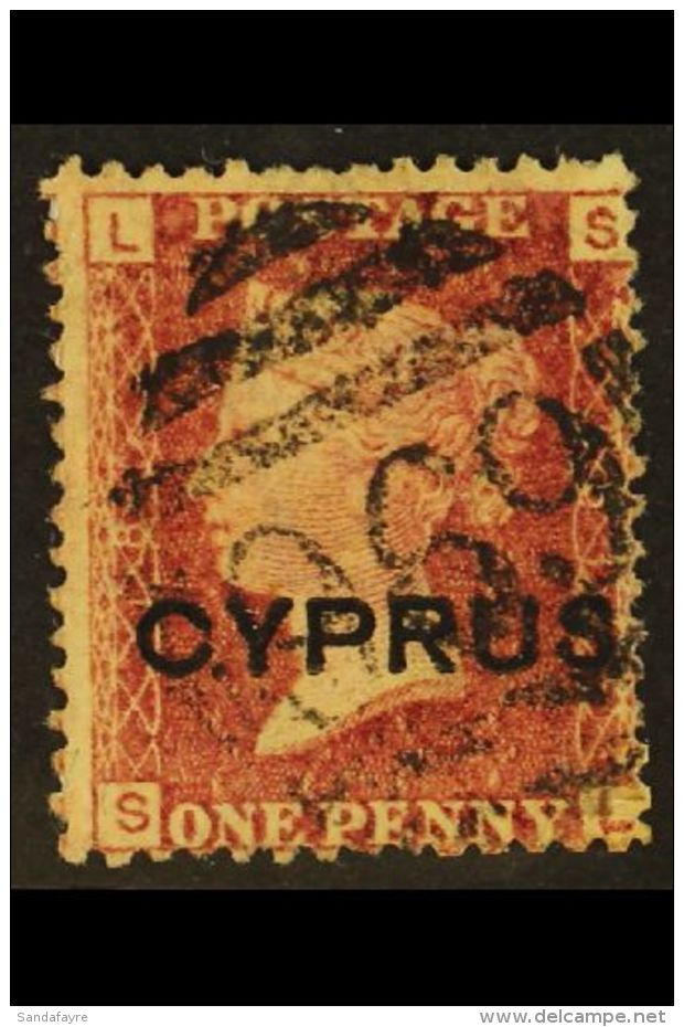 1881 1d Red Plate 181, SG 2, With Neat 969 Cancel.  For More Images, Please Visit... - Andere & Zonder Classificatie