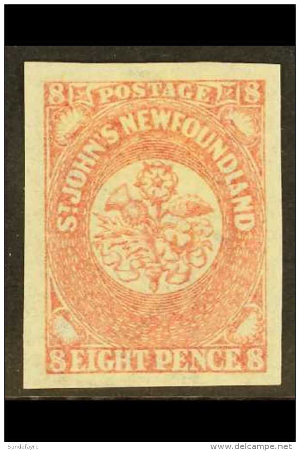 1862 8d Rose Lake, SG 22, Very Fine Mint With Good Margins All Round. For More Images, Please Visit... - Autres & Non Classés