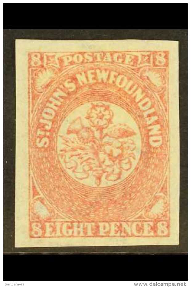 1862 8d Rose Lake, SG 22, Very Fine Mint With Good Margins All Round. For More Images, Please Visit... - Andere & Zonder Classificatie