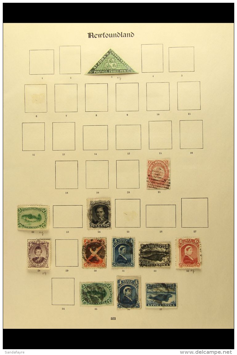 1860-1935 ALL DIFFERENT COLLECTION On Printed Leaves, Mint (a Few Earlier No Gum) And Used, The 20th Century... - Andere & Zonder Classificatie