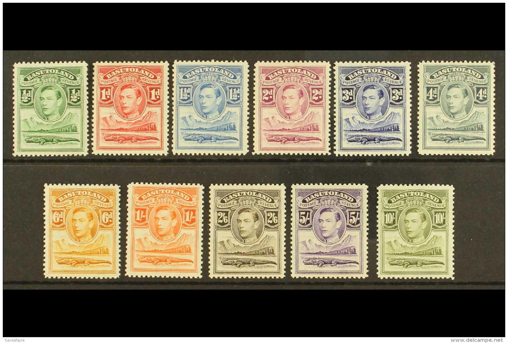1938 Pictorials Complete Set, SG 18/28, Very Fine Mint, Fresh. (11 Stamps) For More Images, Please Visit... - Other & Unclassified