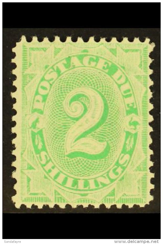 POSTAGE DUE 1902-04 2s Emerald-green Perf 11&frac12;,12, SG D20, Very Fine Mint, Fresh. For More Images, Please... - Andere & Zonder Classificatie