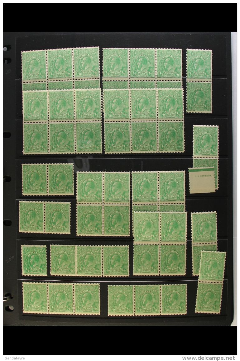 1914-1953 MINT / NHM EX DEALERS STOCK CAT &pound;1600+ Presented On Stock Pages In A Ring Binder. For A Flavour... - Autres & Non Classés