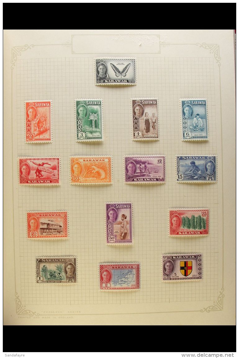 COLLECTOR'S ESTATE - UNTOUCHED SINCE THE 1950'S With A Fine Clean Mint And Used World Collection In Two Springback... - Andere & Zonder Classificatie