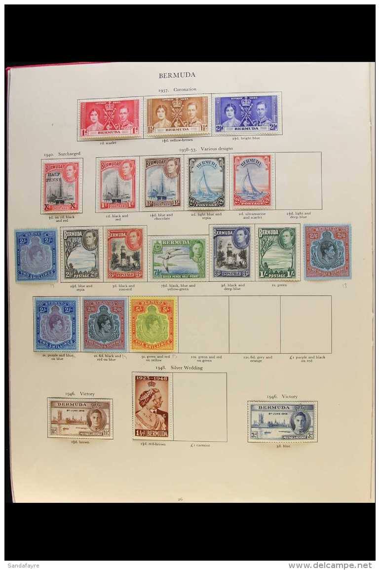 BRITISH COMMONWEALTH KGVI FINE MINT COLLECTION. 1936-1952 Attractive All Different Collection In A Stanley Gibbons... - Other & Unclassified