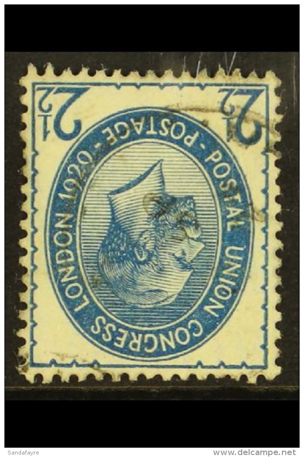 1929 2&frac12;d Blue, Postal Union Congress, WATERMARK INVERTED, SG 437Wi, Fine Used With Light C.d.s. Postmark.... - Unclassified