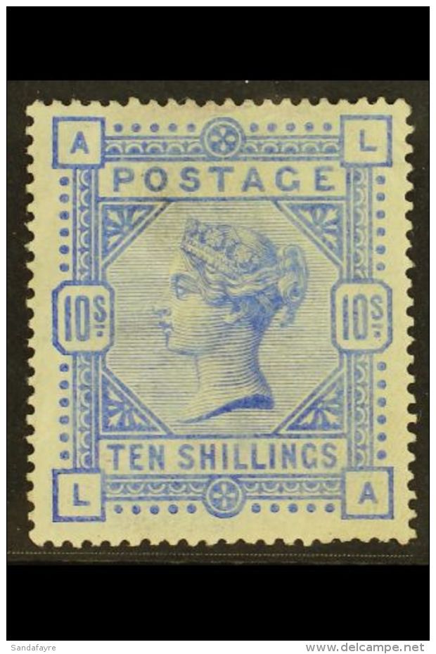 1883-84 10s Pale Ultramarine, SG 183a, Lightly Hinged Mint With Minor Gum Wrinkles. For More Images, Please Visit... - Autres & Non Classés