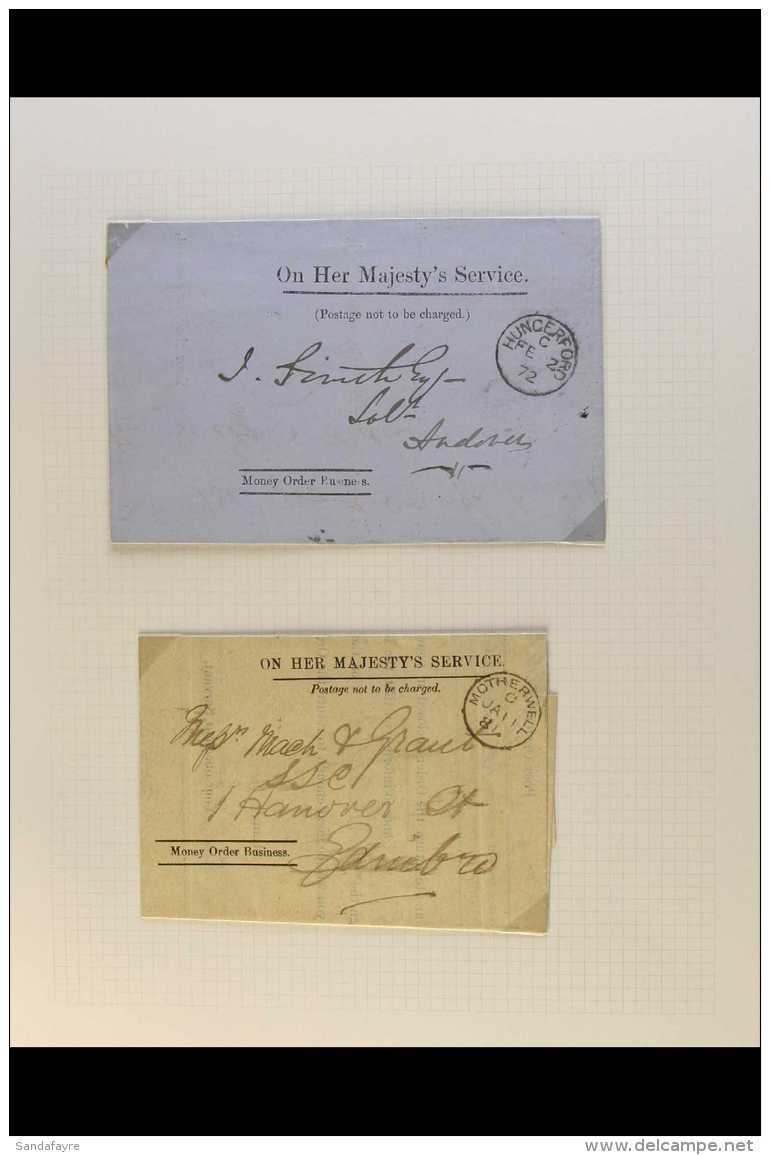 OFFICIAL MAIL 19th Century To 1971 Collection Of Covers (plus A Few Pieces Etc.) From POST OFFICE Departments.... - Andere & Zonder Classificatie