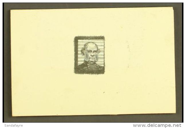 LORD BINGHAM - DIE PROOF A Circa 1900 De La Rue Die Proof Showing A Stamp Sized Engraved Portrait Of Field... - Andere & Zonder Classificatie