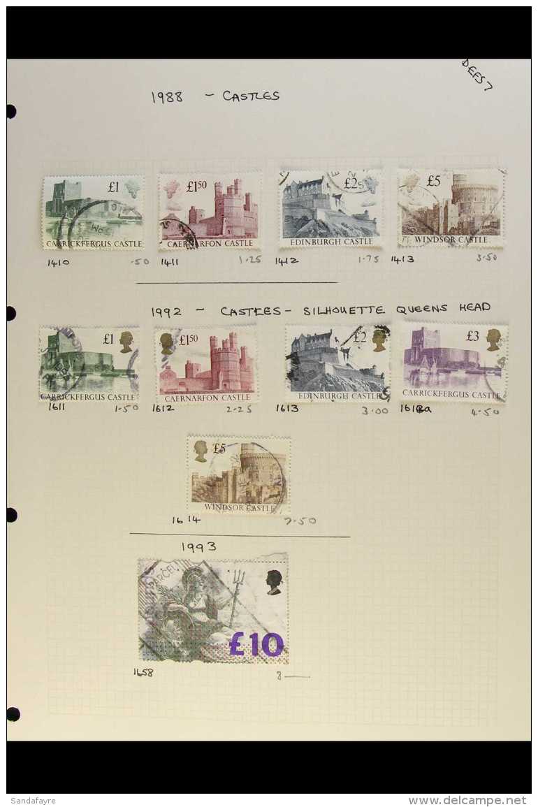 1970-2003 EXTENSIVE "DECIMAL" USED COLLECTION An ALL DIFFERENT, Postally Used Collection Presented On A Pile Of... - Autres & Non Classés