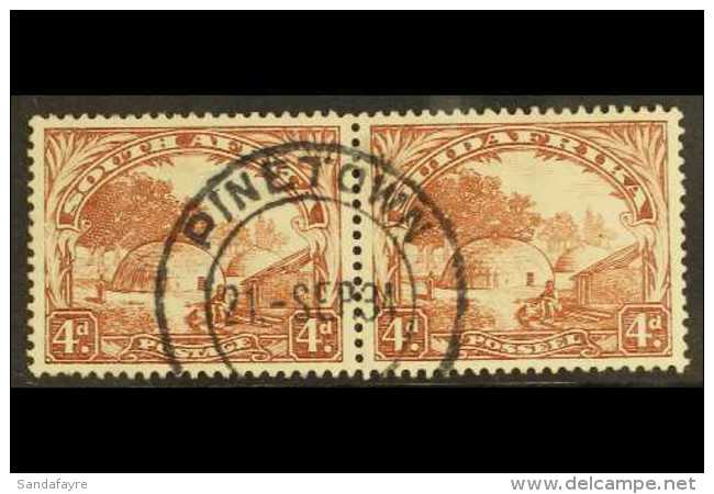 1930-45 4d Brown, Watermark Upright, SG 46, Very Fine Used With Clear "PINETOWN 21 SEP 34" Postmark. For More... - Non Classés