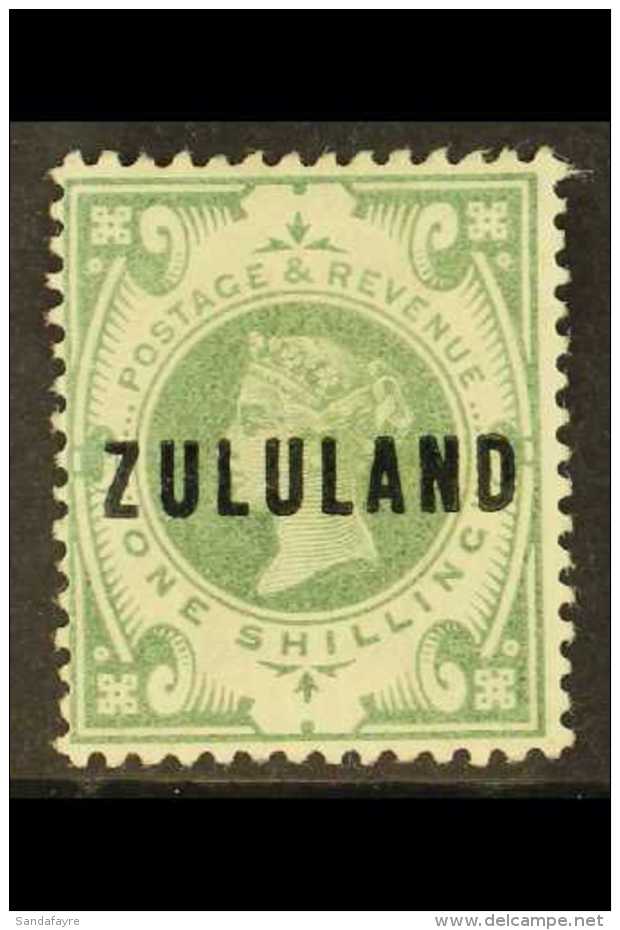 ZULULAND 1888 1s Dull Green Overprinted, SG 10, Very Fine And Fresh Mint. For More Images, Please Visit... - Zonder Classificatie