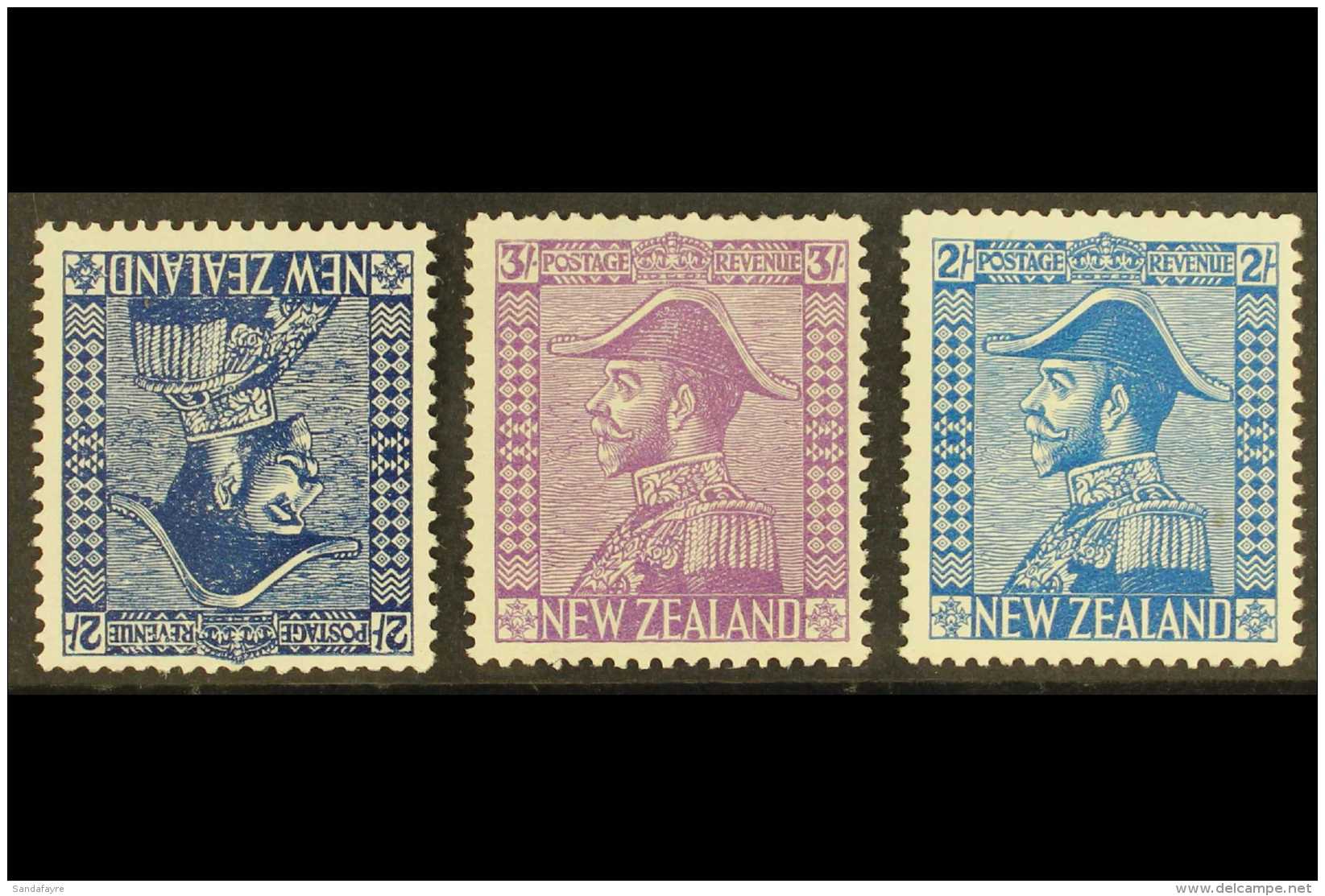 1926-34 Admiral 2s (inverted Watermark) And 3s Jones Papers, And 2s Light Blue Cowan Paper, SG 466w, 467, 469,... - Andere & Zonder Classificatie