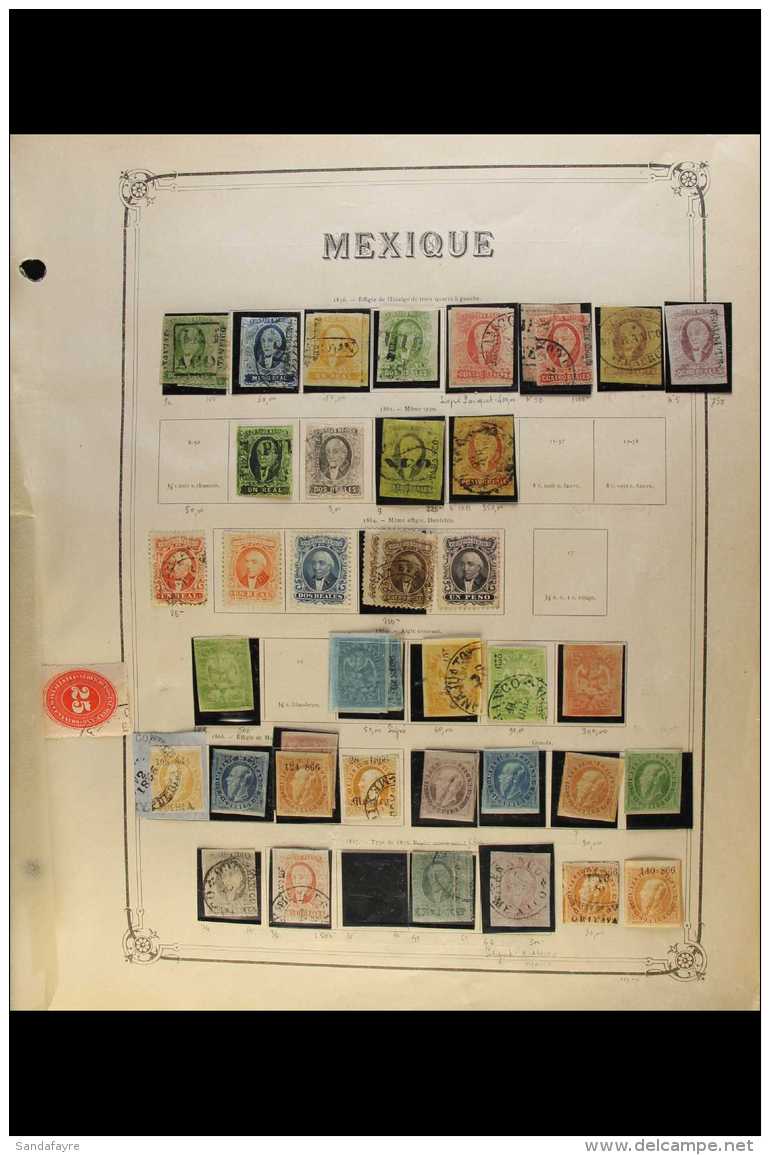 1856 - 1965 COMPREHENSIVE COLLECTION Extensive Mint And Used Collection With Most Issues Prior To 1940, Including... - Mexique