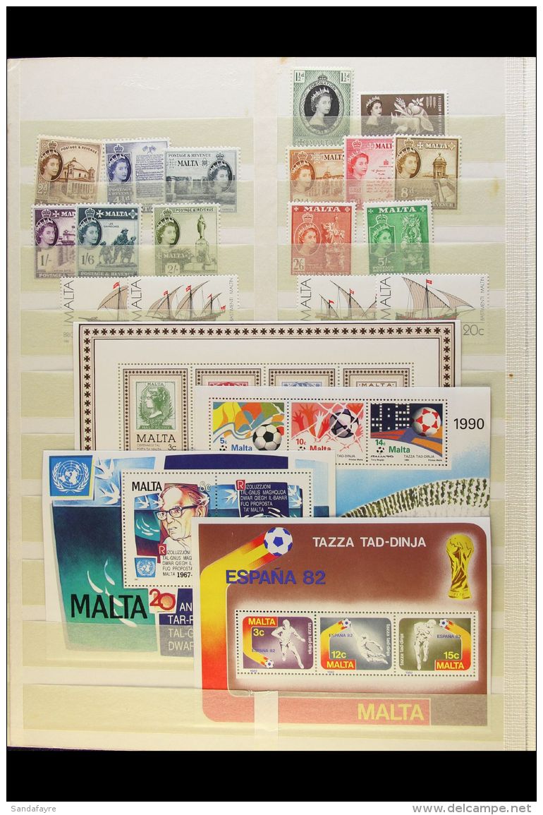 1953-82 MINT &amp; NHM COLLECTION An Extensive, All Different Collection With Many Complete Sets, Mostly Never... - Malta (...-1964)