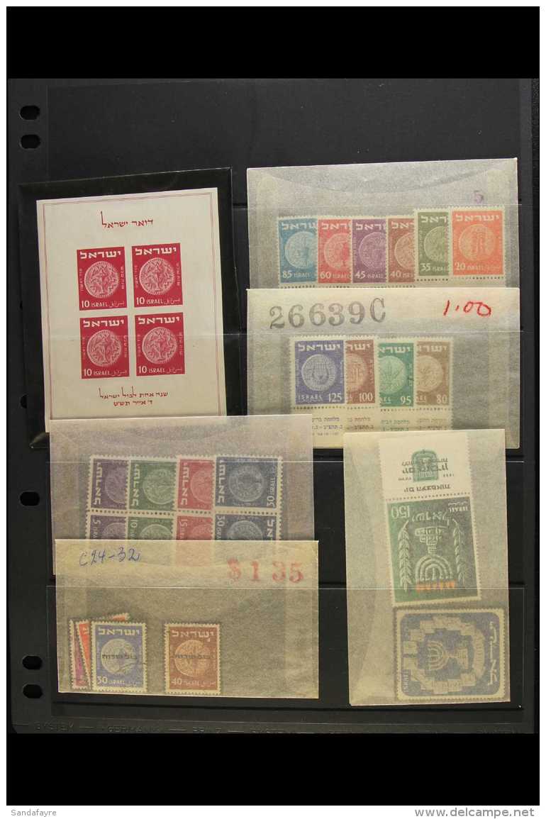 1949-1969 GLASSINE SORTER A Small Pile Of Glassine Envelopes Containing Mint, Nhm &amp; Used Ranges (mostly Nhm)... - Autres & Non Classés
