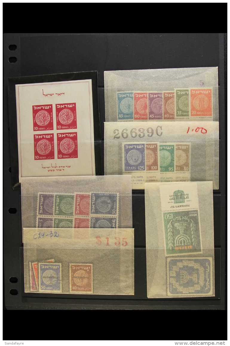 1949-1969 GLASSINE SORTER A Small Pile Of Glassine Envelopes Containing Mint, Nhm &amp; Used Ranges (mostly Nhm)... - Andere & Zonder Classificatie