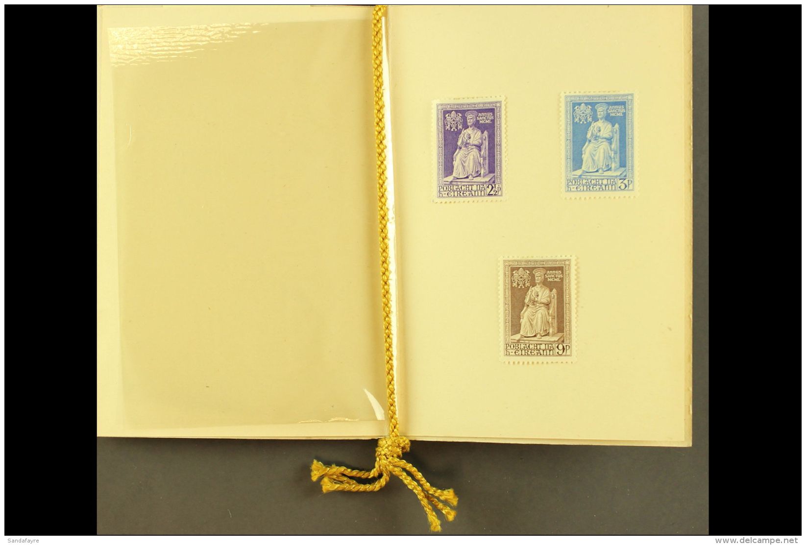1950 Holy Year Set (SG 149/51) Mint In Special Presentation Folder. For More Images, Please Visit... - Autres & Non Classés