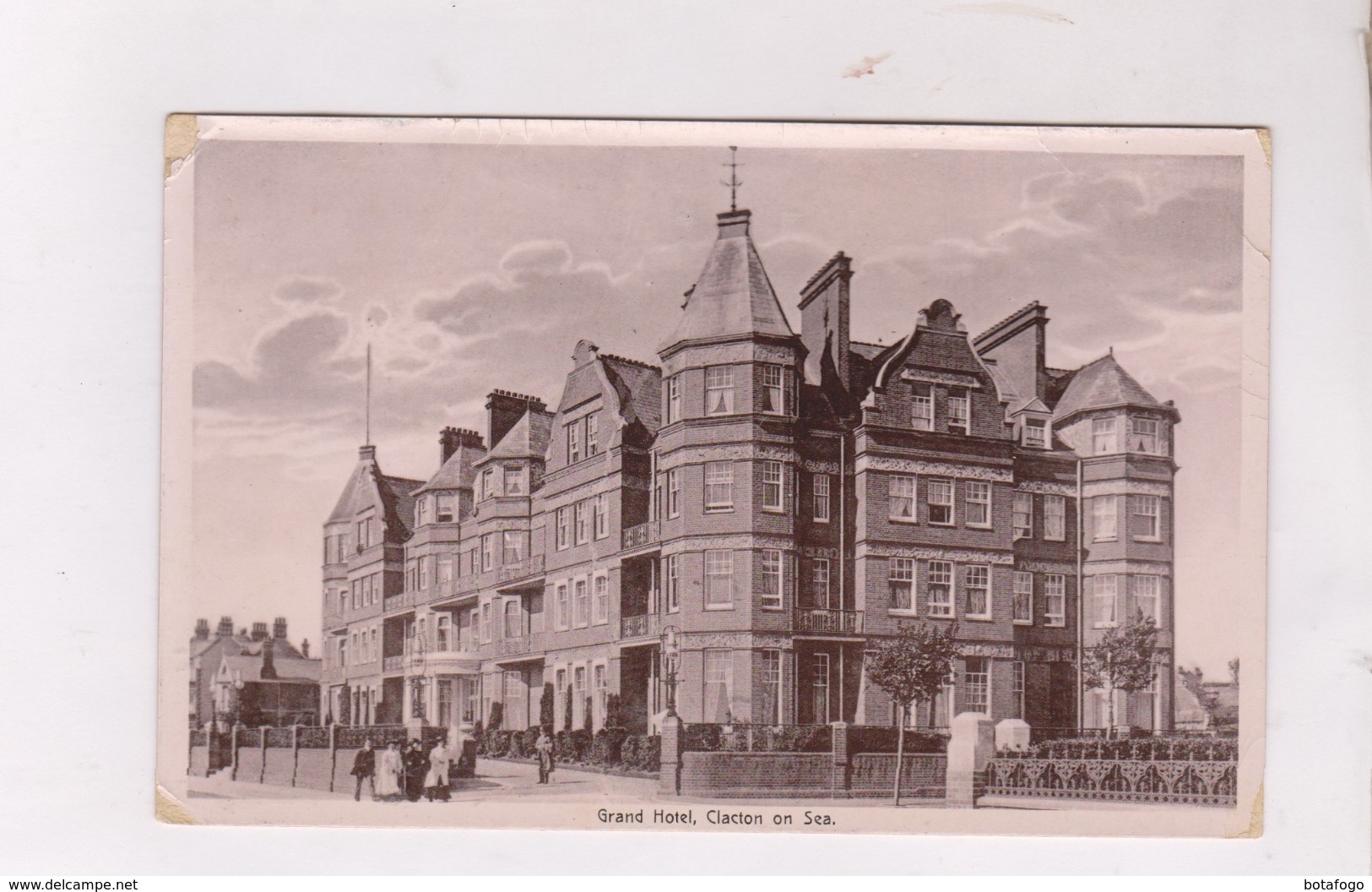 CPA PHOTO CLACTON ON SEA, GRAND HOTEL En 1919! - Clacton On Sea