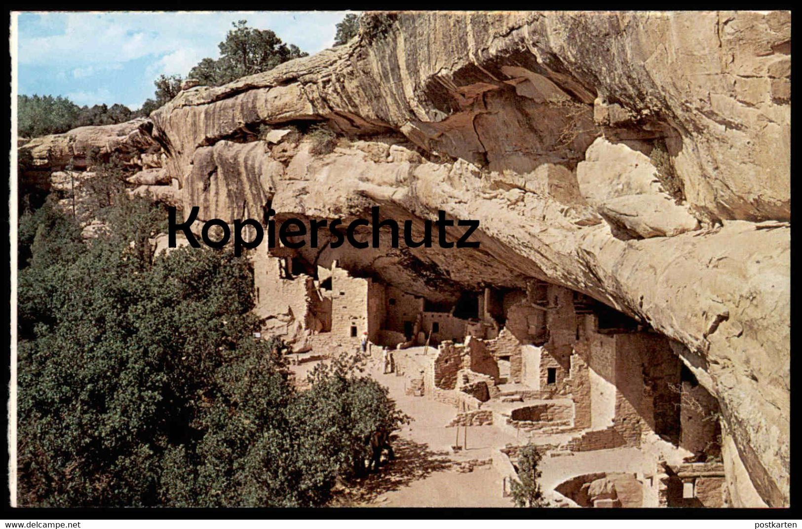 ÄLTERE POSTKARTE SPRUCE TREE HOUSE MESA VERDE NATIONAL PARK IN SOUTHWEST COLORADO Postcard Ansichtskarte Cpa AK - Mesa Verde