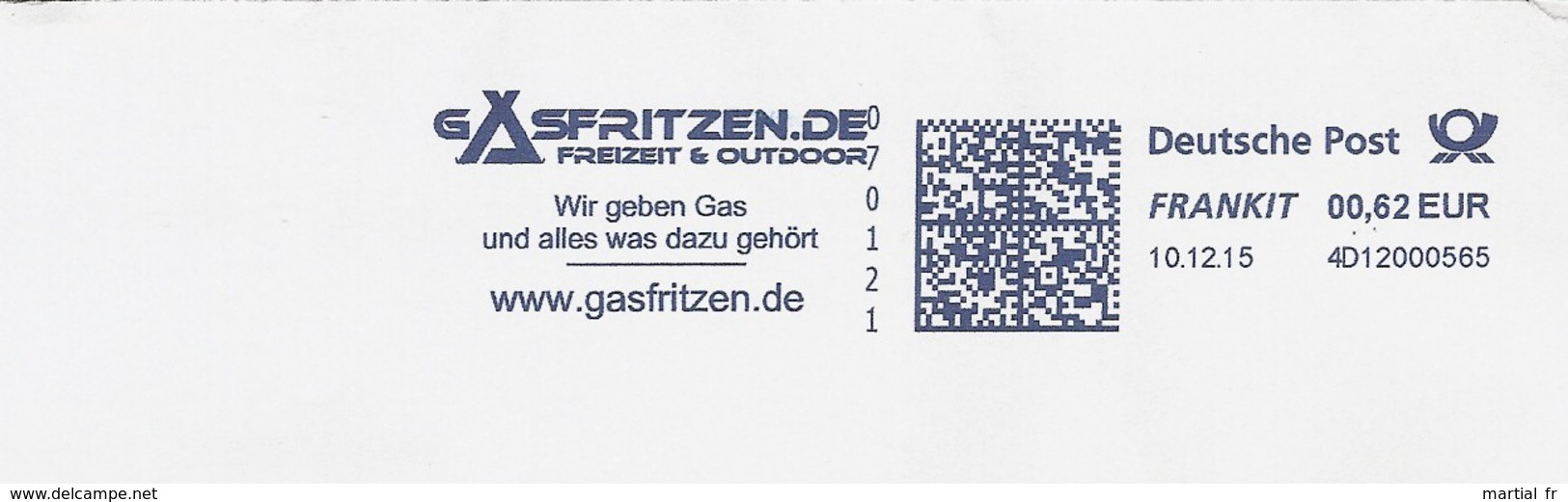 EMA ALLEMAGNE DEUTSCHLAND GAZ GAS CHIMIE CHEMIE CHEMISTRY CHEMICAL FRITZEN FREIZEIT OUTDOOR LOISIR - Gas