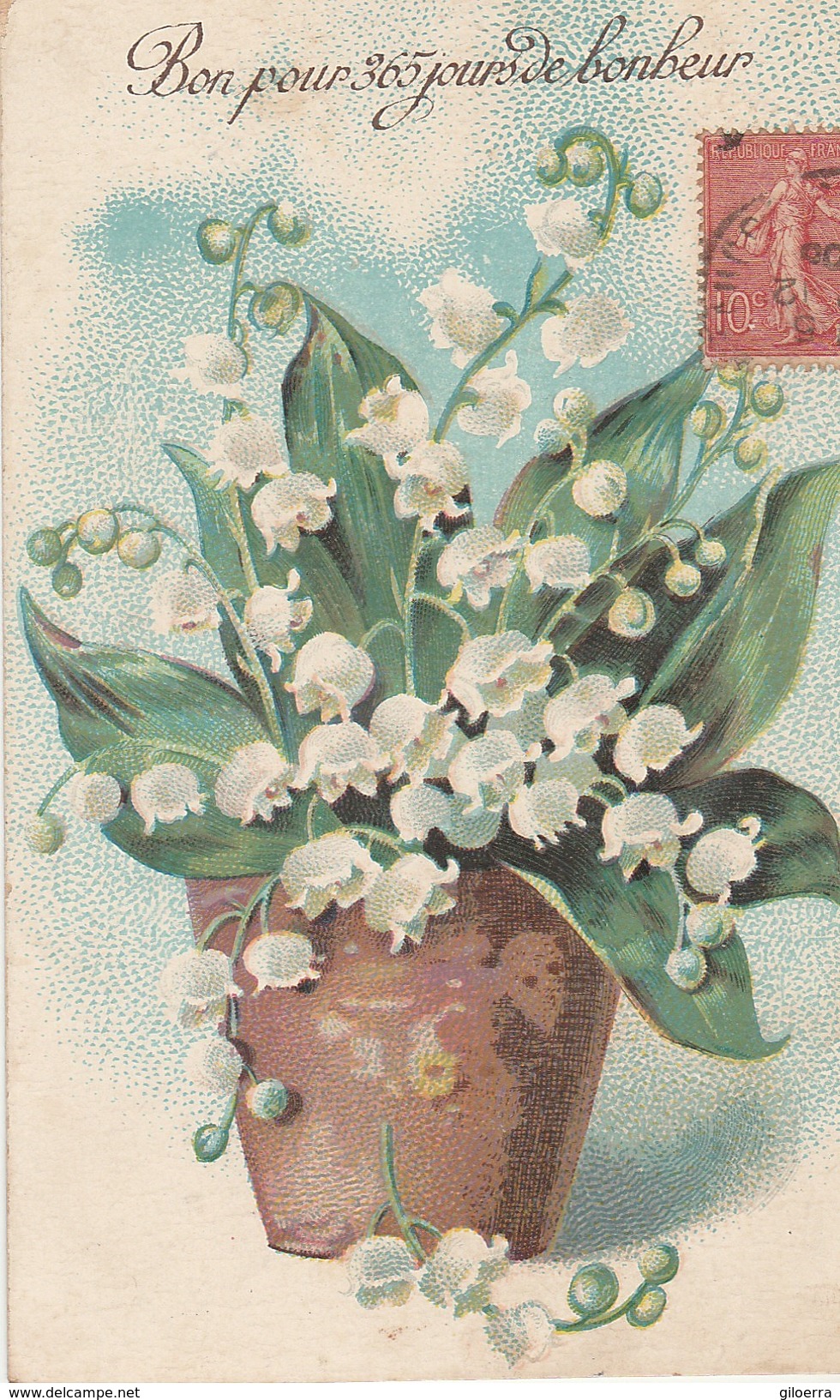 BON POUR 365 JOURS DE BONHEUR MUGUET - Autres & Non Classés