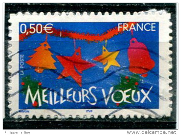 France 2004 - YT 3725  (o) Sur Fragment - Oblitérés