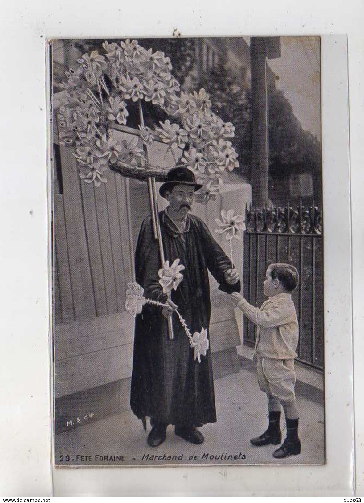 PARIS - Fête Foraine - Marchand De Moulinets - Très Bon état - Other & Unclassified