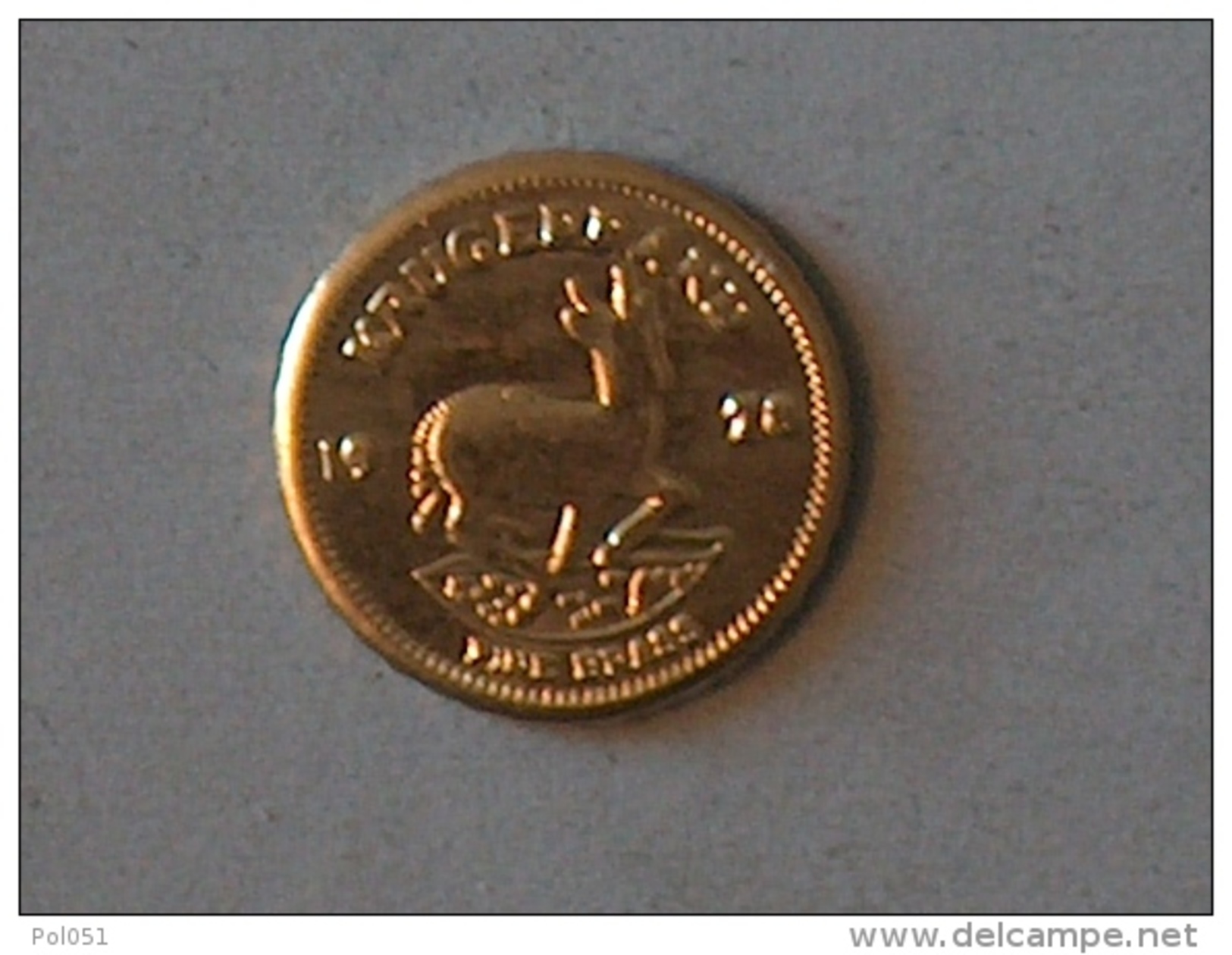 MINI OR GOLD Afrique Du Sud South Africa Krugerrand 1978 - Afrique Du Sud