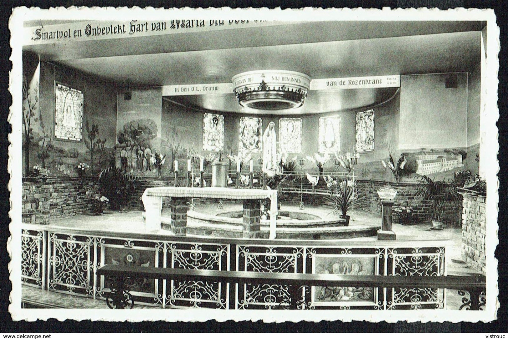 DE PANNE / LA PANNE  - Sanctuaire De Notre-Dame De Fatima - O.-L.-Vr. Fatima H. - Circulé -Circulated - Gelaufen - 1957. - De Panne