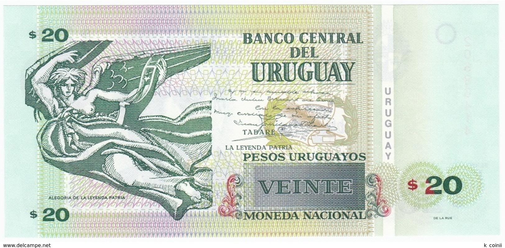 Uruguay 20 Pesos 2011 - UNC - Uruguay