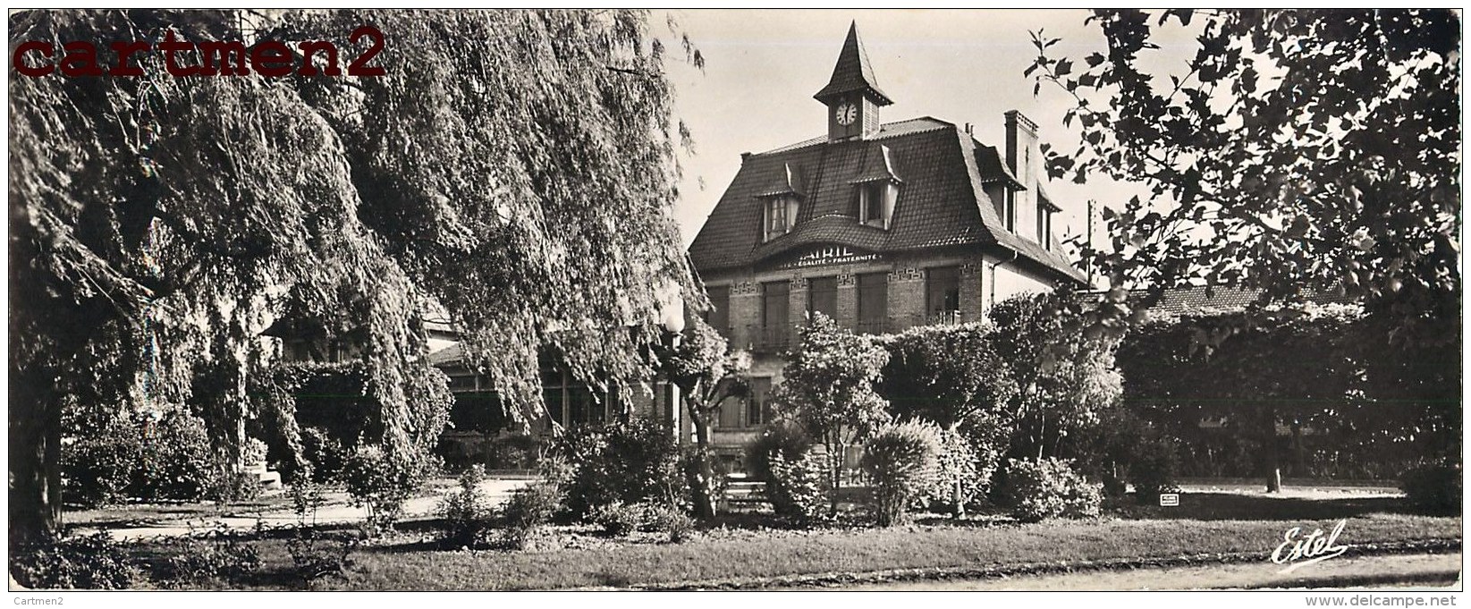 LES CLAYES-SOUS-BOIS GRANDE CARTE 22 X 9 CM 78 YVELINES EDITIONS DE LUXE  ESTEL LAVELLE - Les Clayes Sous Bois