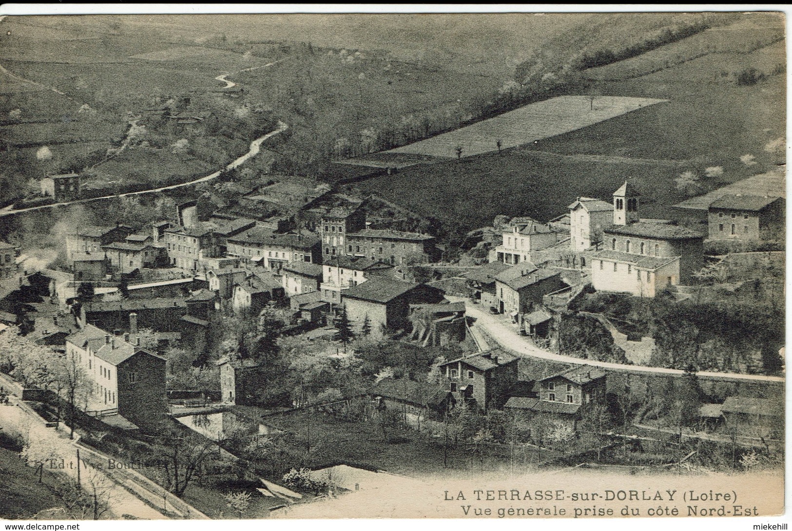 42-LA TERRASSE SUR DORLAY-VUE GENERALE - Saint Etienne