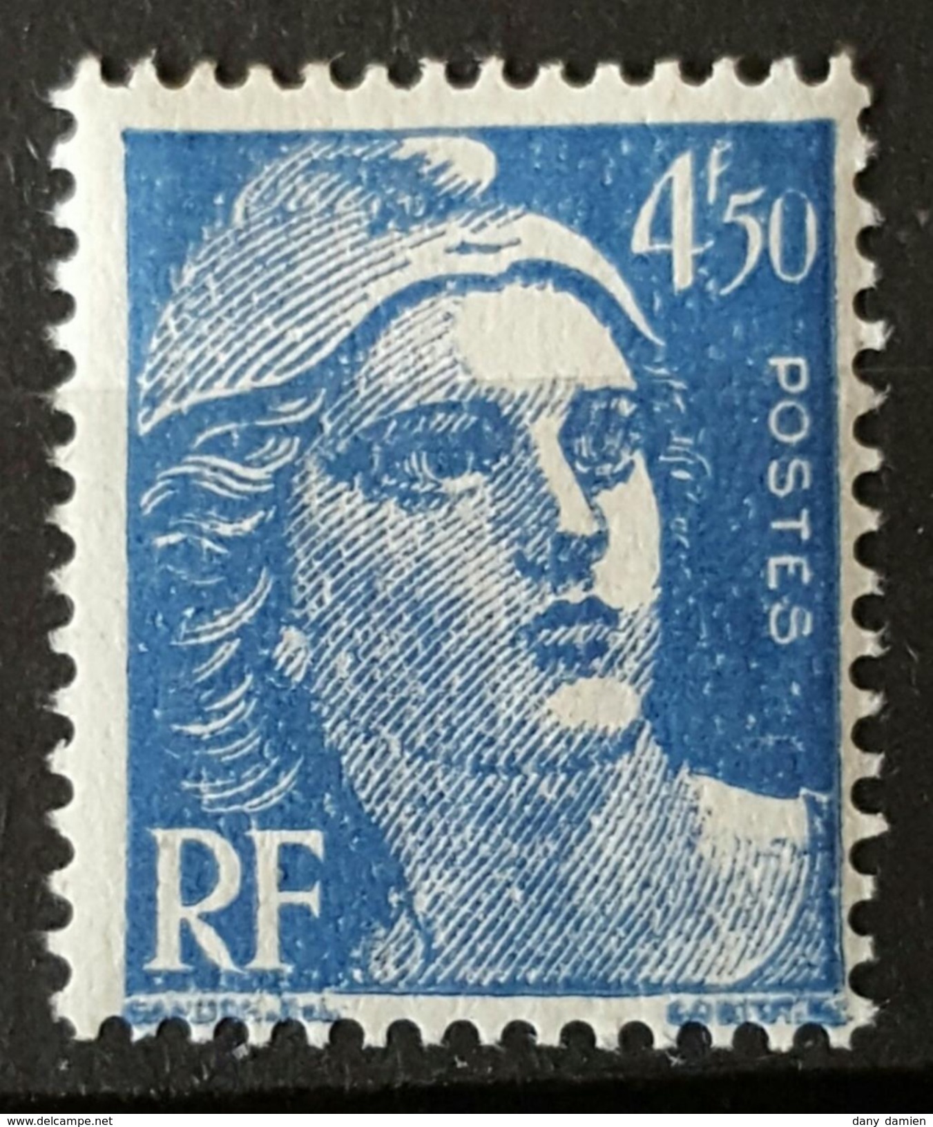 France - YT 718A - Marianne De Gandon (1945-47) - Bleu - NEUF ETAT IMPECCABLE - Neufs