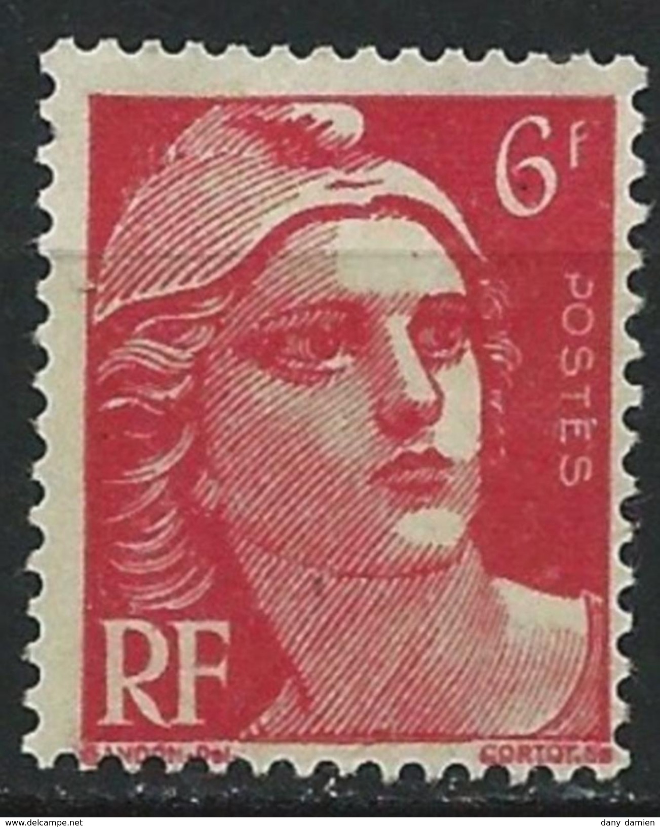 France - YT 721 - Marianne De Gandon (1945-47) - Rouge - NEUF ETAT IMPECCABLE - Neufs