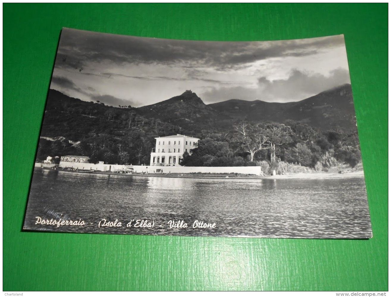 Cartolina Portoferraio - Isola D' Elba - Villa Ottone 1957 - Livorno