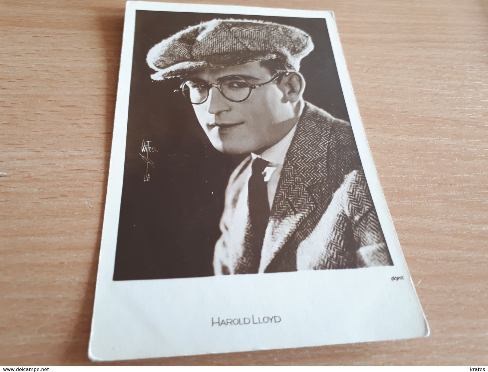 Postcard - Film, Actor, Harold Lloyd       (25428) - Actors