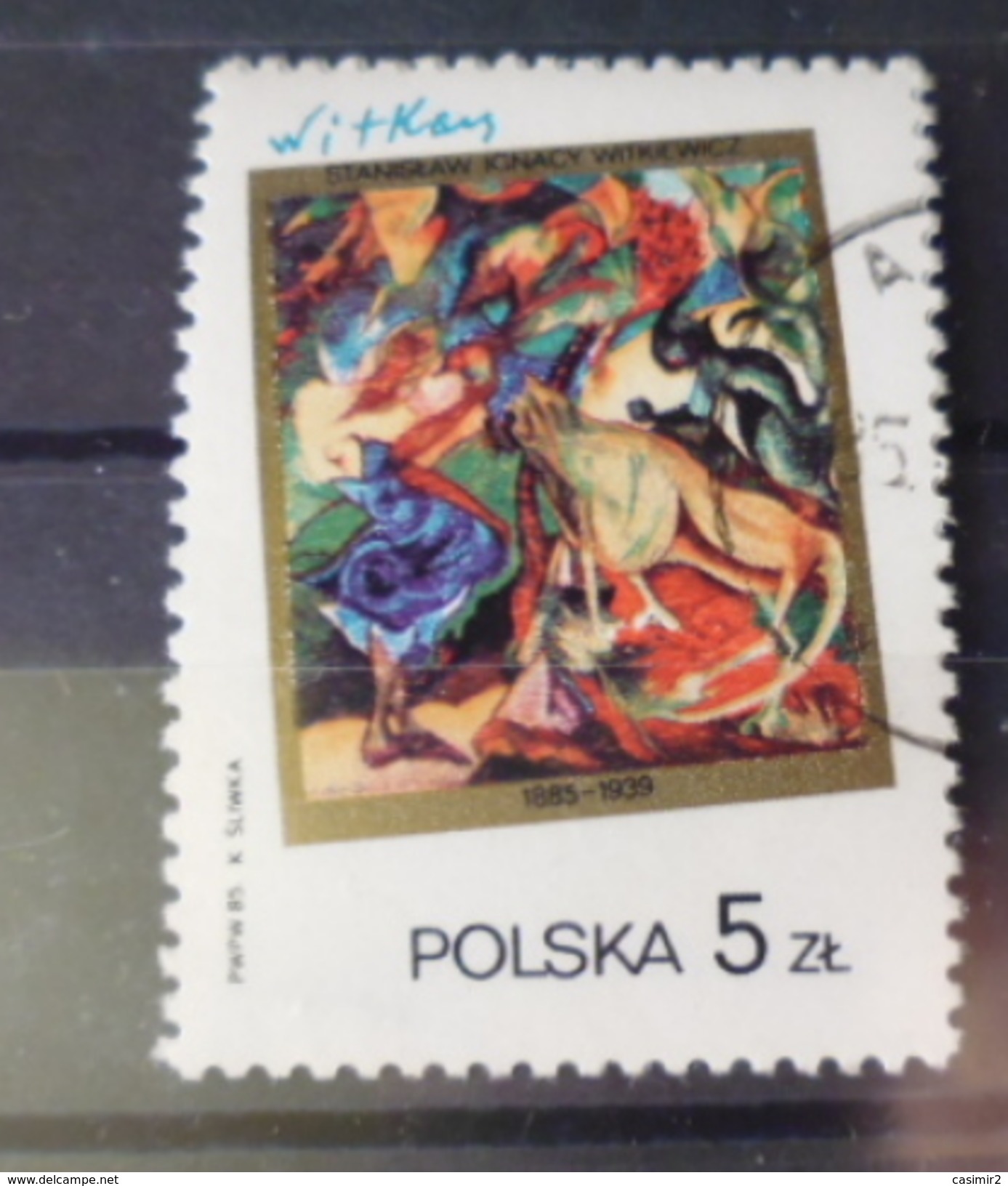 POLOGNE  TIMBRE REFERENCE YVERT N°2818 - Gebruikt